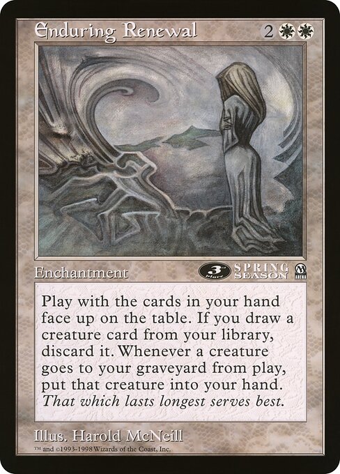 (英)永劫の輪廻 / Enduring Renewal【PRM】 アリーナプロモ 3rd Place 【Oversized Card】 BIG-PRM-049 ※トーナメントで使用することはできません。
