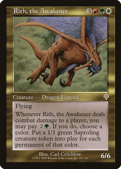 (英)煽動するものリース / Rith, the Awakener【INV】 No.267