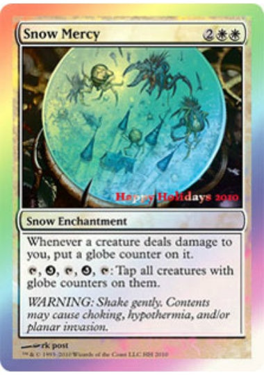 (英)【Foil】Snow Mercy【PRM】ホリデーギフトカードプロモ No.008