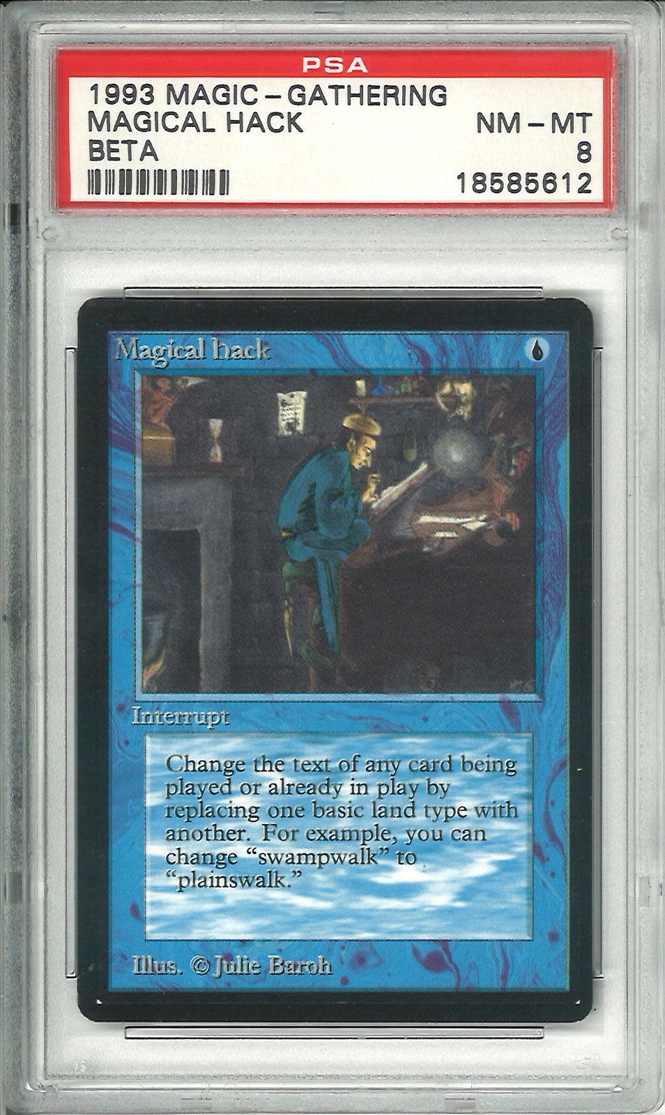 [鑑定品](英)魔法改竄 / Magical Hack【BETA】 PSA8 ID:18585612