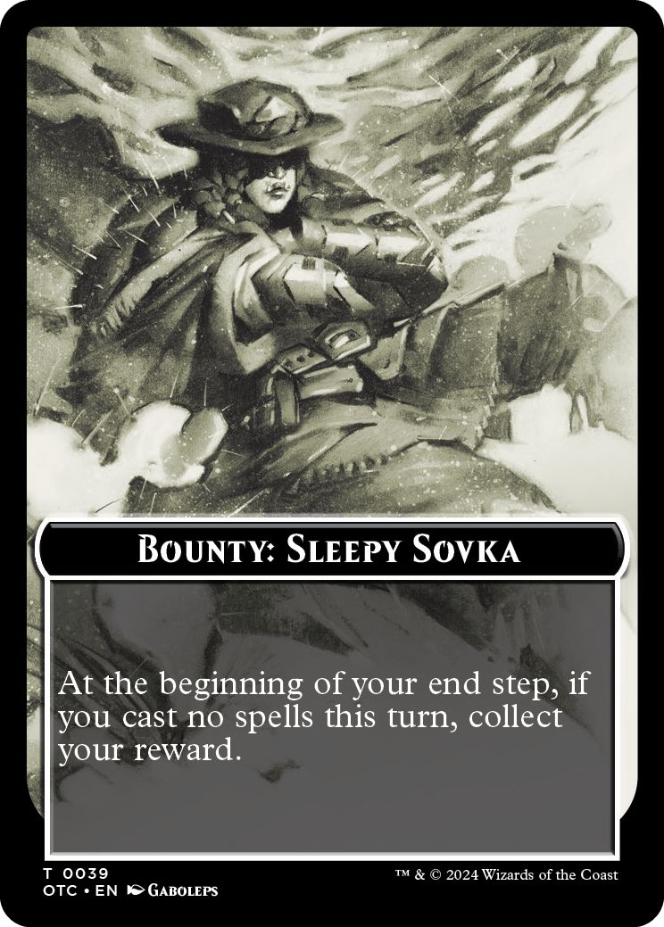 (英)賞金首：眠りのソヴカ / Bounty: Sleepy Sovka【OTC-TOKEN】 No.039