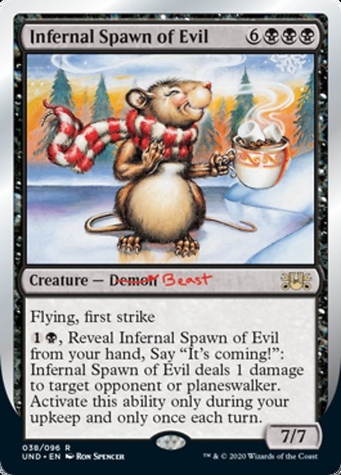 (英)Infernal Spawn of Evil 【UND】 No.038