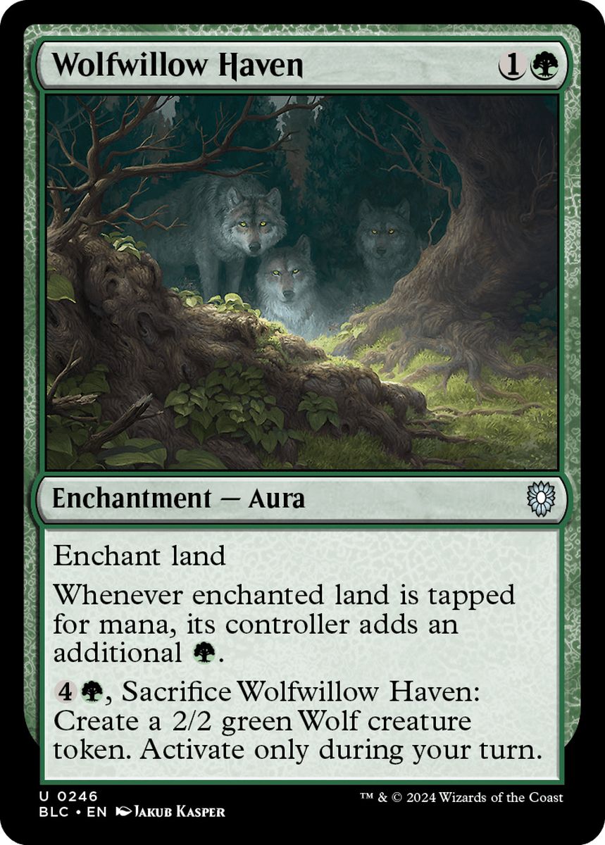 (英)狼柳の安息所 / Wolfwillow Haven【BLC】 No.246