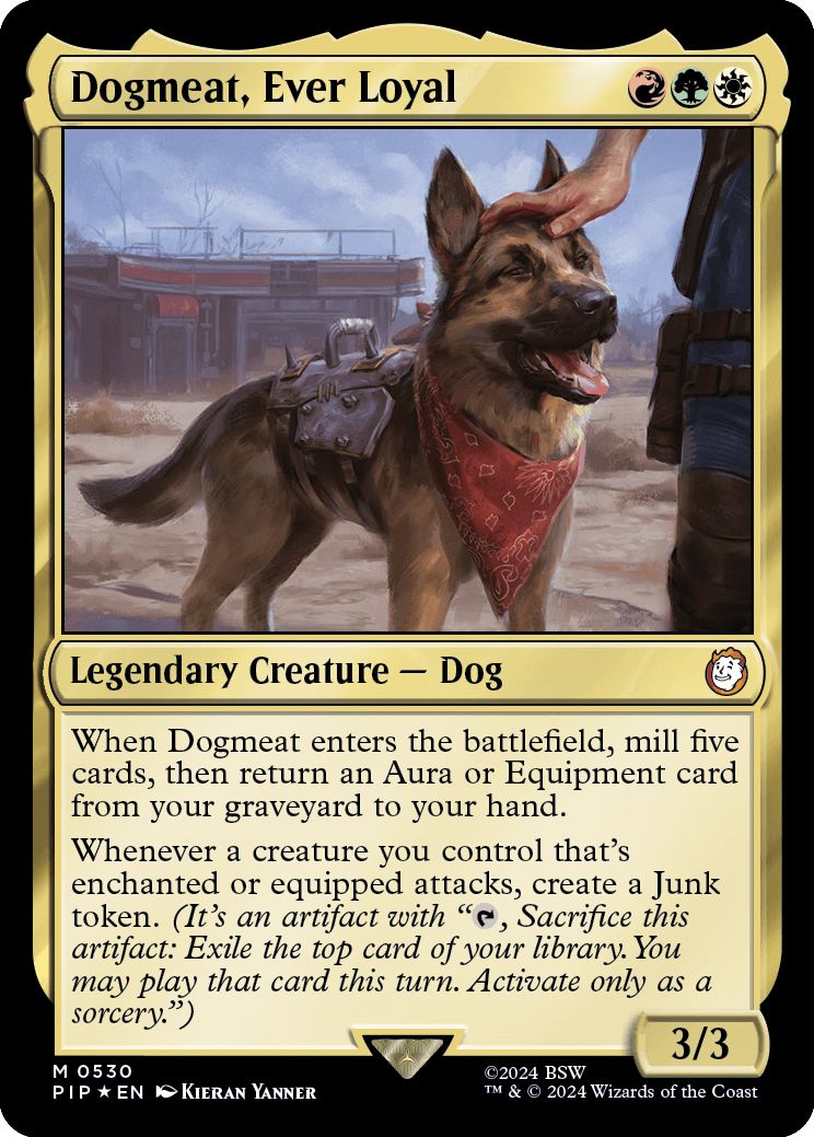 (英)【Surge-Foil】忠実な友、ドッグミート / Dogmeat, Ever Loyal【PIP】 No.0530