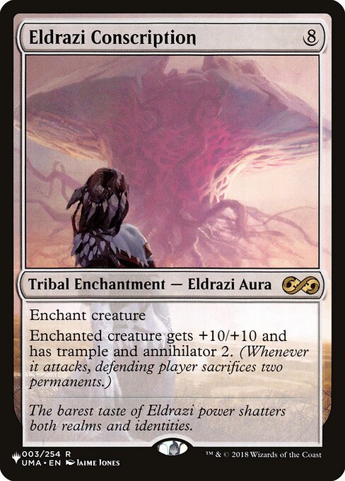 (英)エルドラージの徴兵 / Eldrazi Conscription【LST】 No.1246