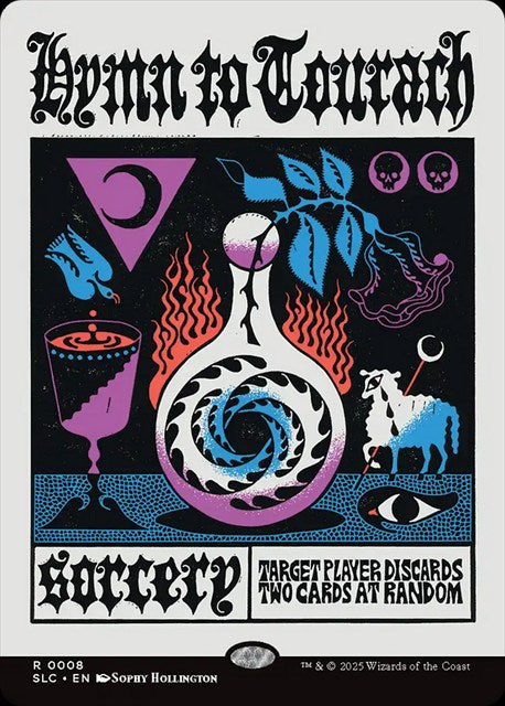 (英)【ハローFoil】トーラックへの賛歌 / Hymn to Tourach【SLC】 Secret Lair Countdown Kit: An Encyclopedia of Magic No.035