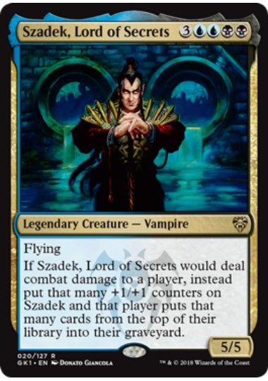 (英)秘密の王、ザデック / Szadek, Lord of Secrets【GK1】 No.020