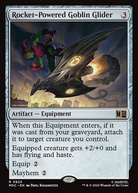 (英)ロケット推進ゴブリン・グライダー / Rocket-Powered Goblin Glider【MSC】 No.825