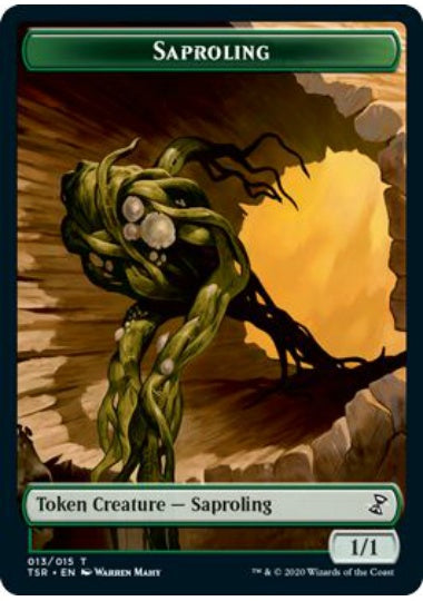 (英)苗木トークン / Saproling Token【TSR-TOKEN】 No.013