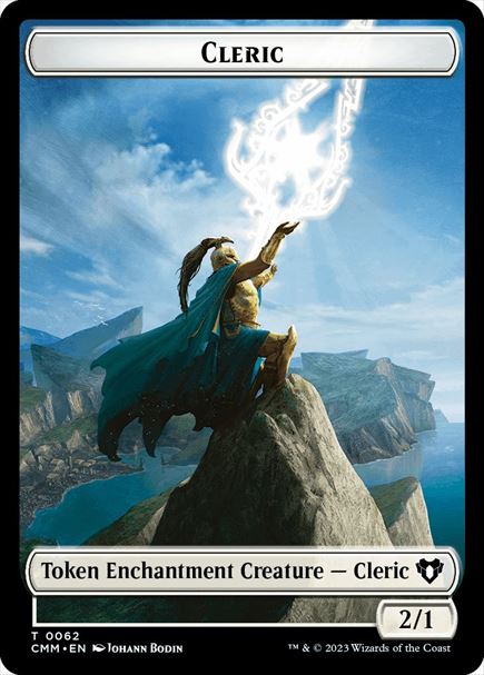 (英)クレリックトークン / Cleric Token No.062 - エルフ・戦士トークン / Elf Warrior Token【CMM-TOKEN】 No.072