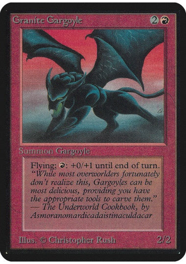 (英)Granite Gargoyle【ALPHA】 No.155