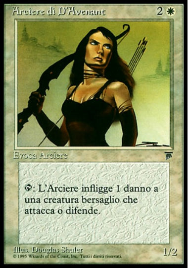 (イタリア語)Arciere di D'Avenant / D'Avenant Archer【LEG】 No.007
