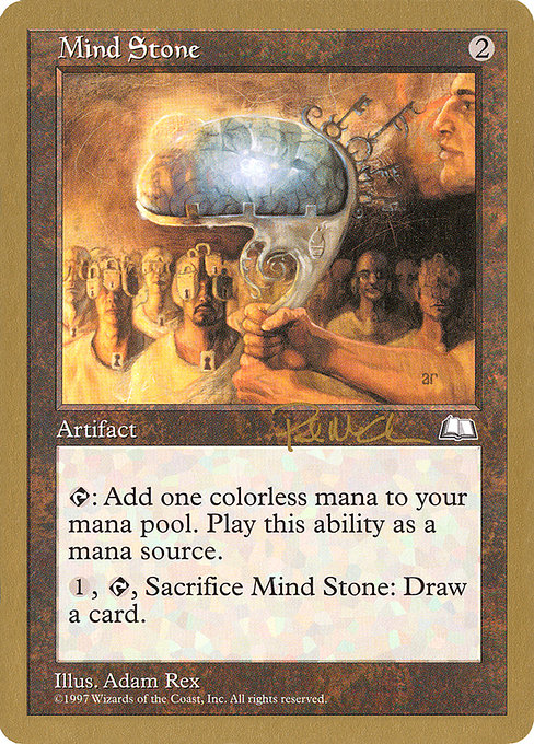 (英)精神石 / Mind Stone【WC97】 World Championship Decks 1997 Paul McCabe 金枠 No.077