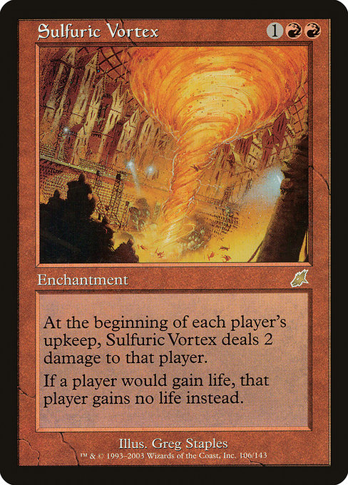 (英)【Foil】硫黄の渦 / Sulfuric Vortex【SCG】 No.106