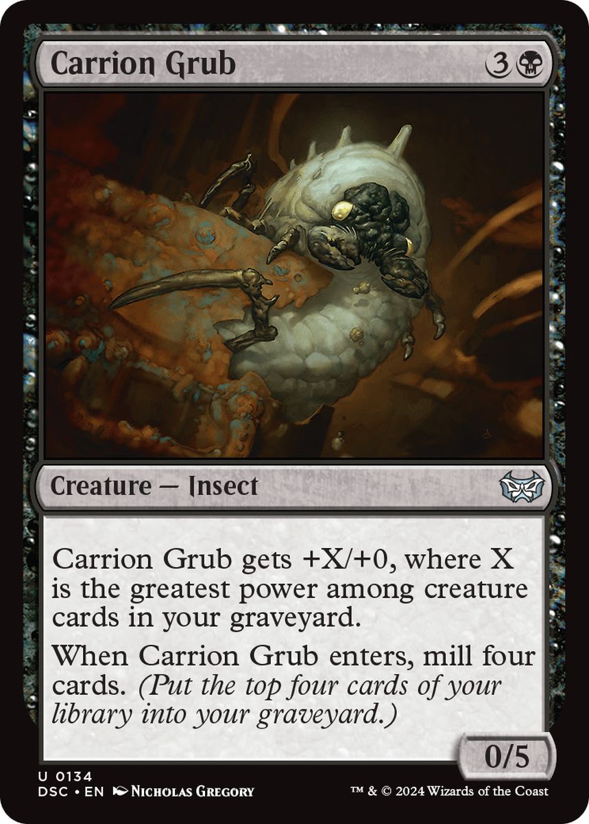 (英)屍肉地虫 / Carrion Grub【DSC】 No.134