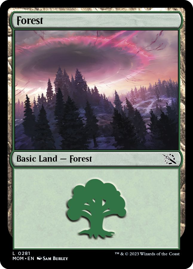 (英)【Foil】森 / Forest【MOM】 No.281