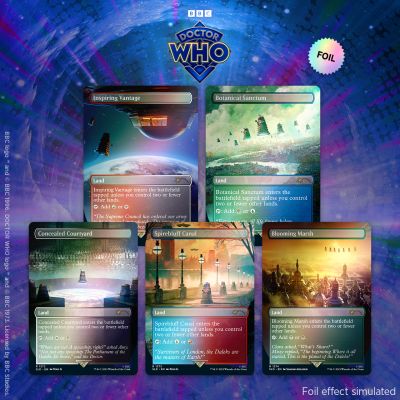 (英)Secret Lair x Doctor Who: The Dalek Lands Foil Edition 【BOX】 ※発送方法は「ゆうパック」を選択してください。