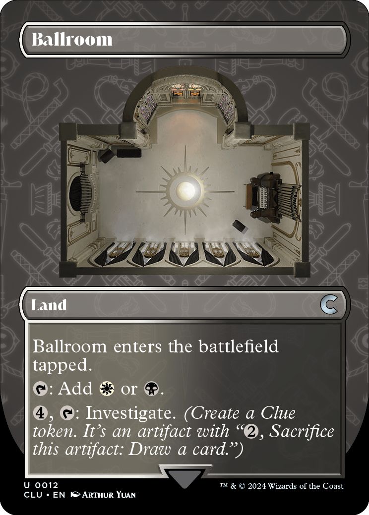 (英)Ballroom ★ボーダーレス★(証拠カード) 【CLU】 No.012