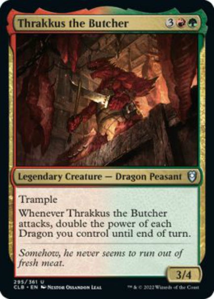 (英)解体屋、スラッカス / Thrakkus the Butcher【CLB】 No.295