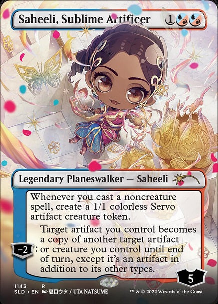 (英)崇高な工匠、サヒーリ / Saheeli, Sublime Artificer【SLD】 Li'l'er Walkers No.1143