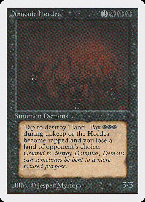 (英)Demonic Hordes【2ED】 No.104