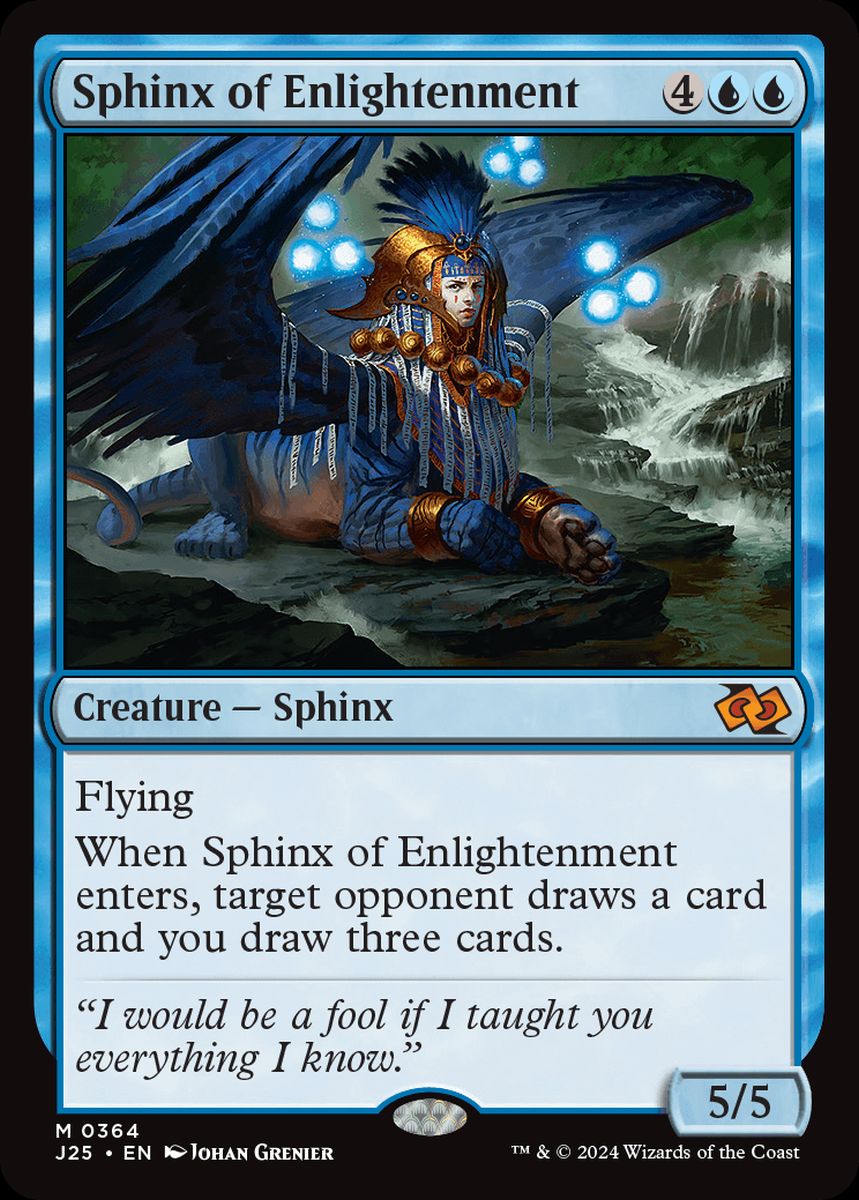 (英)啓蒙のスフィンクス / Sphinx of Enlightenment【J25】 No.364