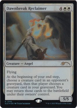 (英)【Foil】払暁の回収者 / Dawnbreak Reclaimer【SLD】Angels: They're Just Like Us but Cooler and with Wings No.1346