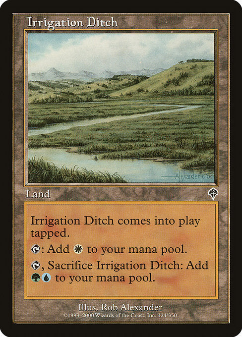 (英)【Foil】用水路 / Irrigation Ditch【INV】 No.324