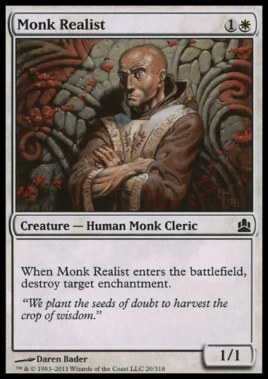 (英)現実主義の修道士 / Monk Realist【CMD】 No.020