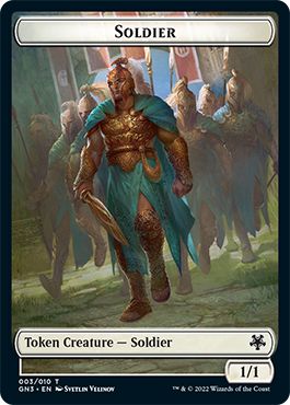 (英)兵士トークン / Soldier Token No.003 - ドレイクトークン / Drake Token【GN3-TOKEN】 No.005