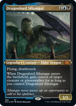 (英)【エッチングFoil】龍王シルムガル / Dragonlord Silumgar【2X2】 No.488