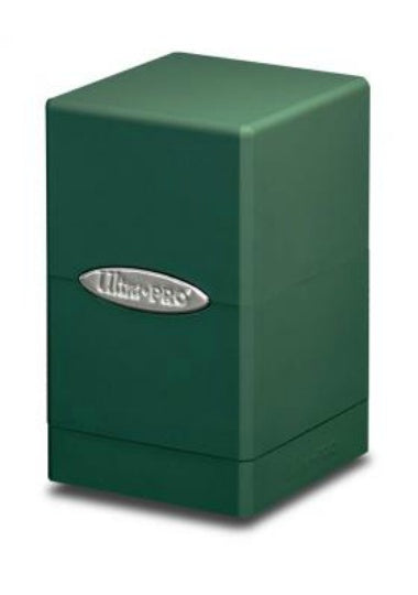 【サプライ】 Deck Box Satin Tower (緑) ※発送方法は「ゆうパック」を選択してください。