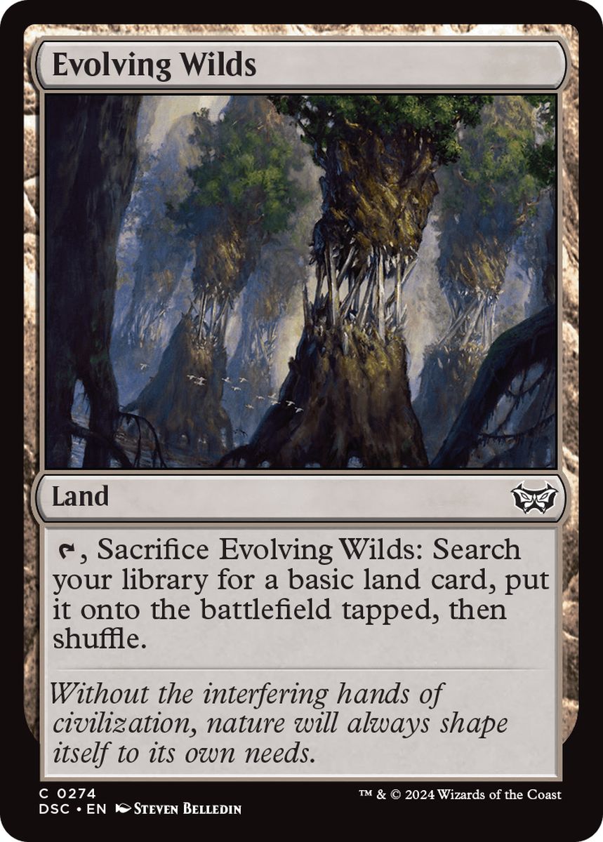 (英)進化する未開地 / Evolving Wilds【DSC】 No.274