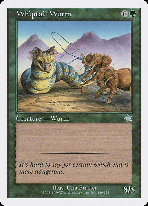 (英)鞭尾のワーム / Whiptail Wurm【S99】 No.149