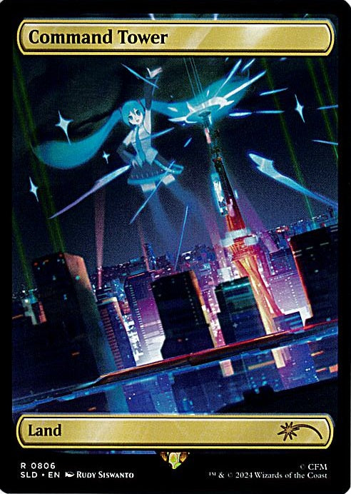 (英)統率の塔 / Command Tower【SLD】 Secret Lair x Hatsune Miku: Digital Sensation No.806