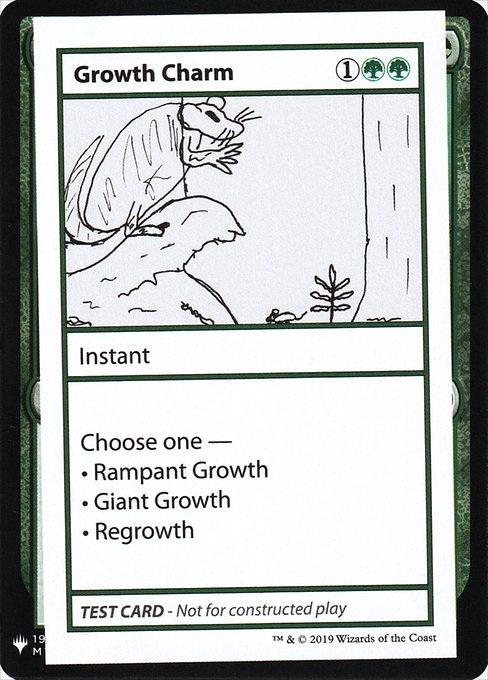 (英)Growth Charm【MB1-TEST】 No.077