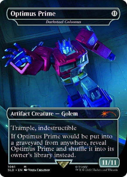 (英)Optimus Prime[ダークスティールの巨像 / Darksteel Colossus]【SLD】 Transformers: Optimus Prime vs. Megatron No.1081