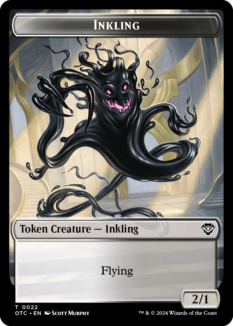 (英)墨獣トークン / Inkling Token No.022 - 宝物トークン / Treasure Token【OTC-TOKEN】 No.018