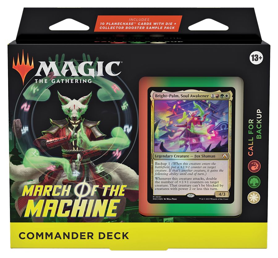 (英)機械兵団の進軍 統率者デッキ「賛助の呼びかけ」 / March of the Machine Commander Deck "Call for Backup"【BOX】 ※発送方法は「ゆうパック」を選択してください。