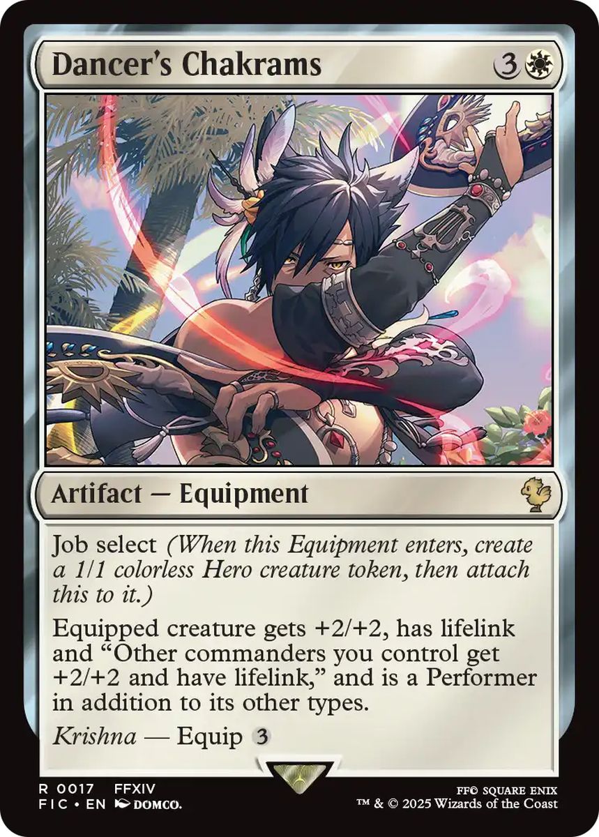 (英)【Surge-Foil】「踊り子」の投擲武器 / Dancer's Chakrams【FIC】 No.017