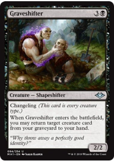 (英)【Foil】墓変わり / Graveshifter【MH1】 No.094