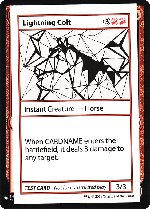 (英)Lightning Colt【MB1-TEST】 No.057