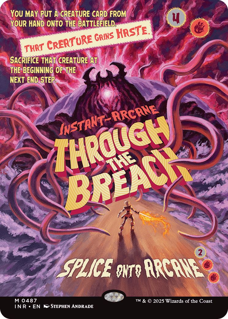 (英)【Foil】裂け目の突破 / Through the Breach ★ショーケース枠★(映画ポスター) 【INR】 No.487