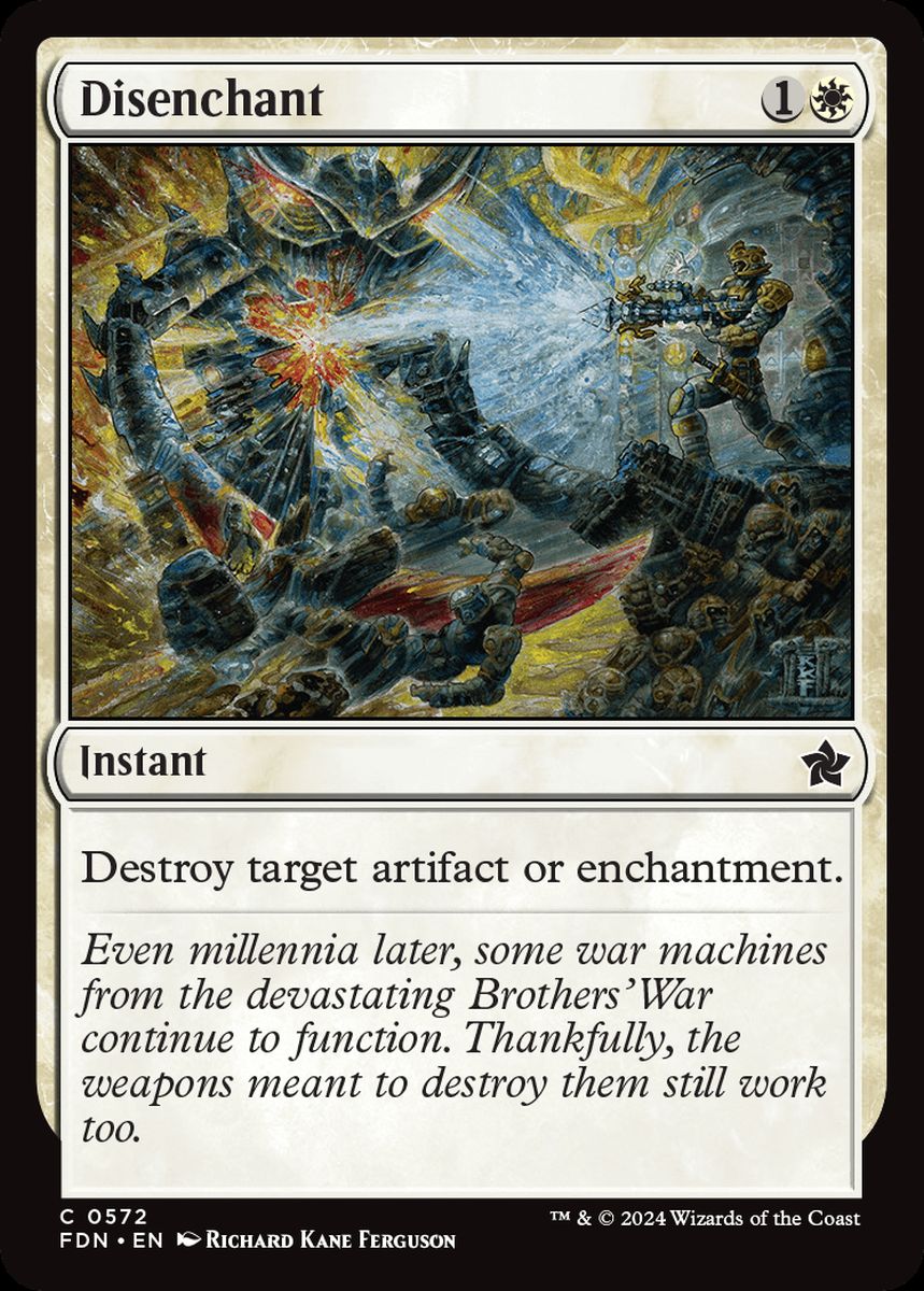 (英)解呪 / Disenchant【FDN】 Starter Collection収録 No.572