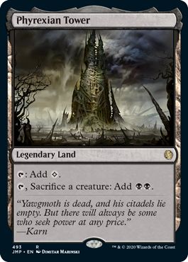 (英)ファイレクシアの塔 / Phyrexian Tower【JMP】 No.493