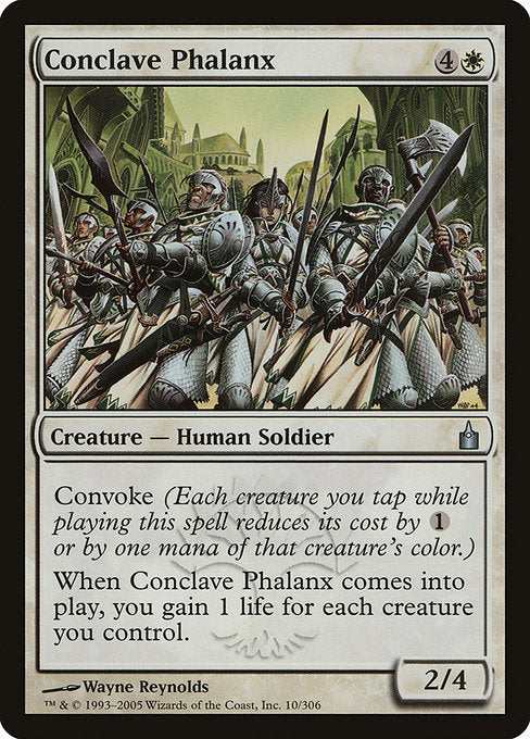 (英)議事会の密集軍 / Conclave Phalanx【RAV】 No.010