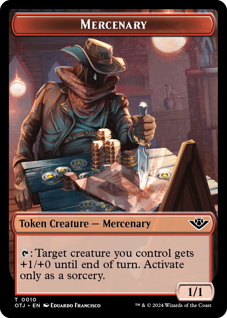 (英)傭兵トークン / Mercenary Token No.010 - 宝物トークン / Treasure Token【OTC-TOKEN】 No.018