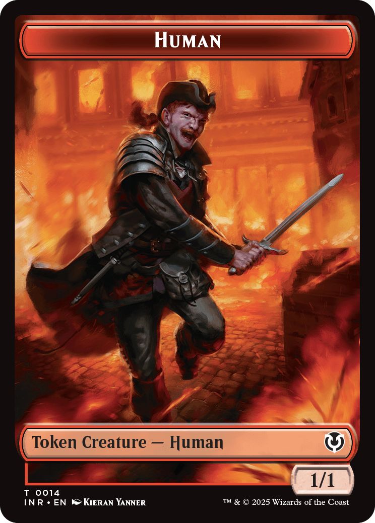 (英)人間トークン / Human Token【INR-TOKEN】 No.014
