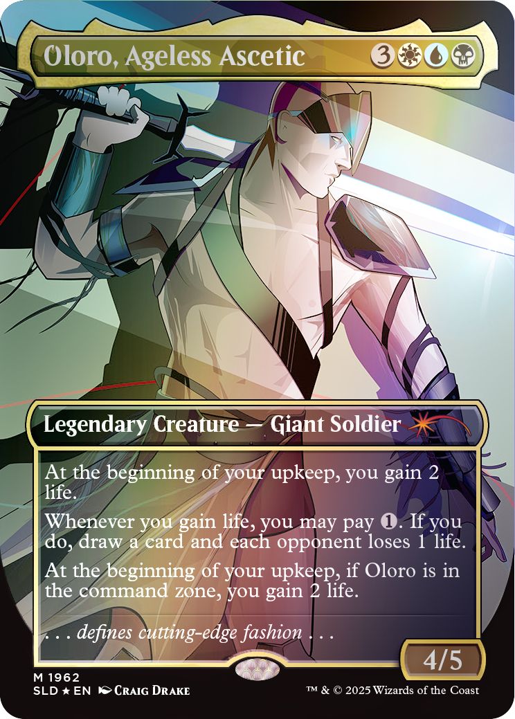 (英)【Foil】老いざる苦行者、アローロ / Oloro, Ageless Ascetic【SLD】Slay the Day No.1962