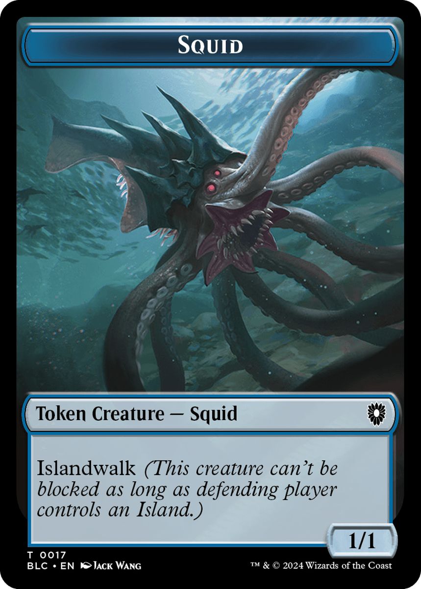 (英)イカトークン / Squid Token No.017 - 象トークン / Elephant Token【BLC-TOKEN】 No.027